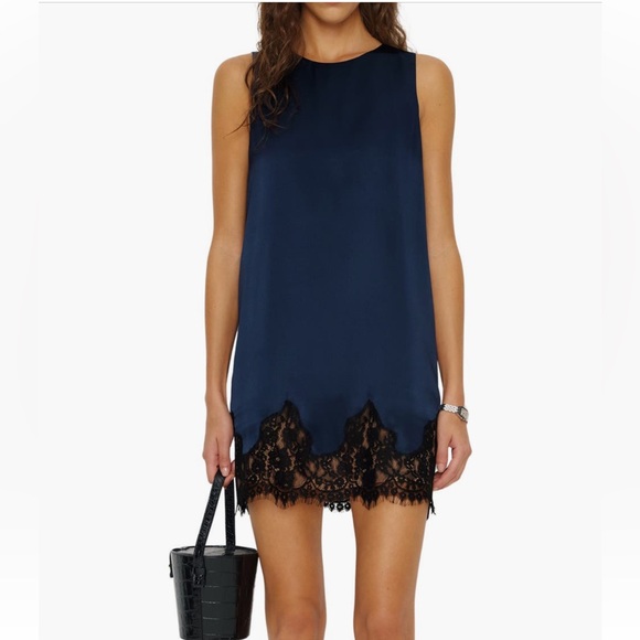 Reformation Other - Reformation Jessalyn Sleeveless
Lace Silk Minidress